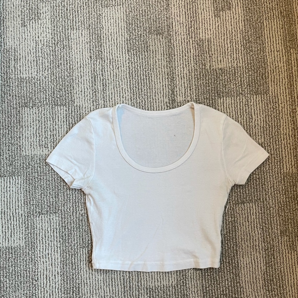 American American Apparel Baby Crop Top